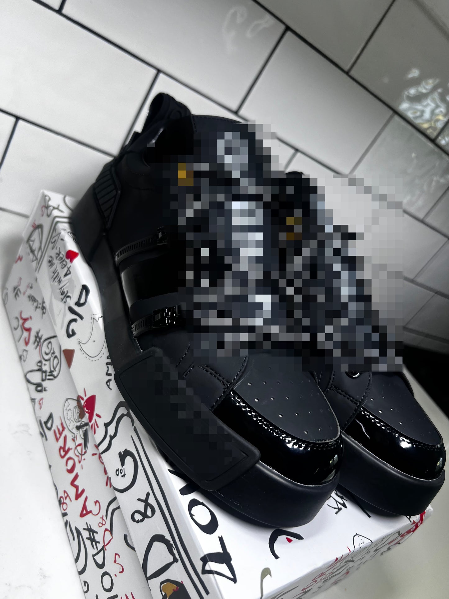 D&G Black Sneakers