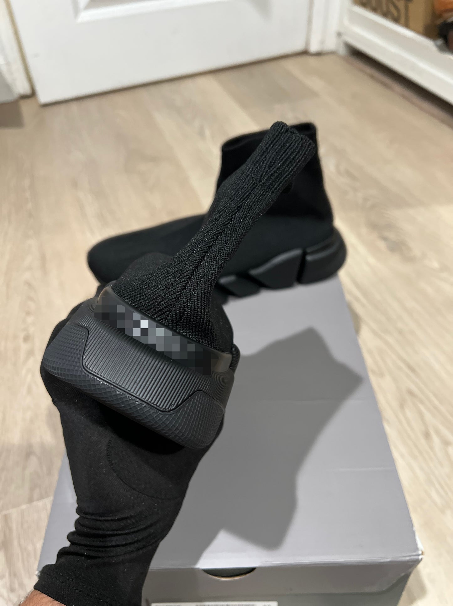 2.0 black socks