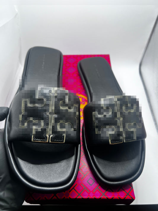 Black/gold Burch