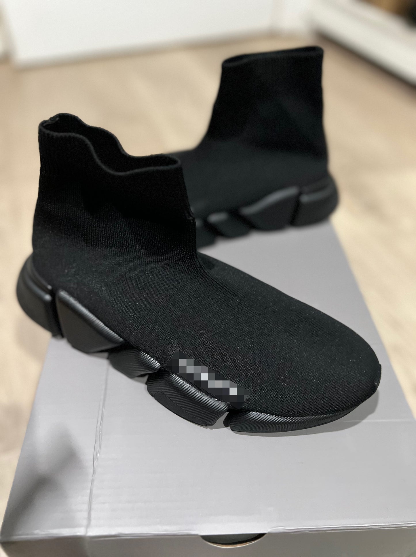 2.0 black socks